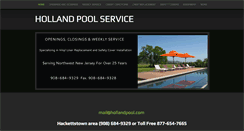 Desktop Screenshot of hollandpool.com